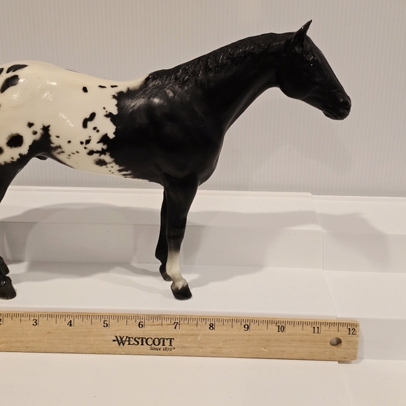 Breyer #66 Stud Spider Black Blanket Appaloosa Traditional - Picture 7 of 13